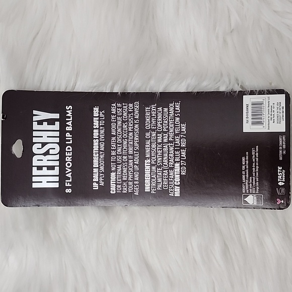 Hershey 8 Pack Flavored Lip Balms Chapstick Full Size Reeses S'mores Almond Joy - Picture 5 of 7